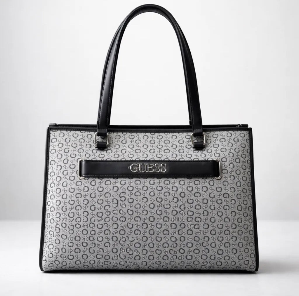 Guess negra Tote Bag
