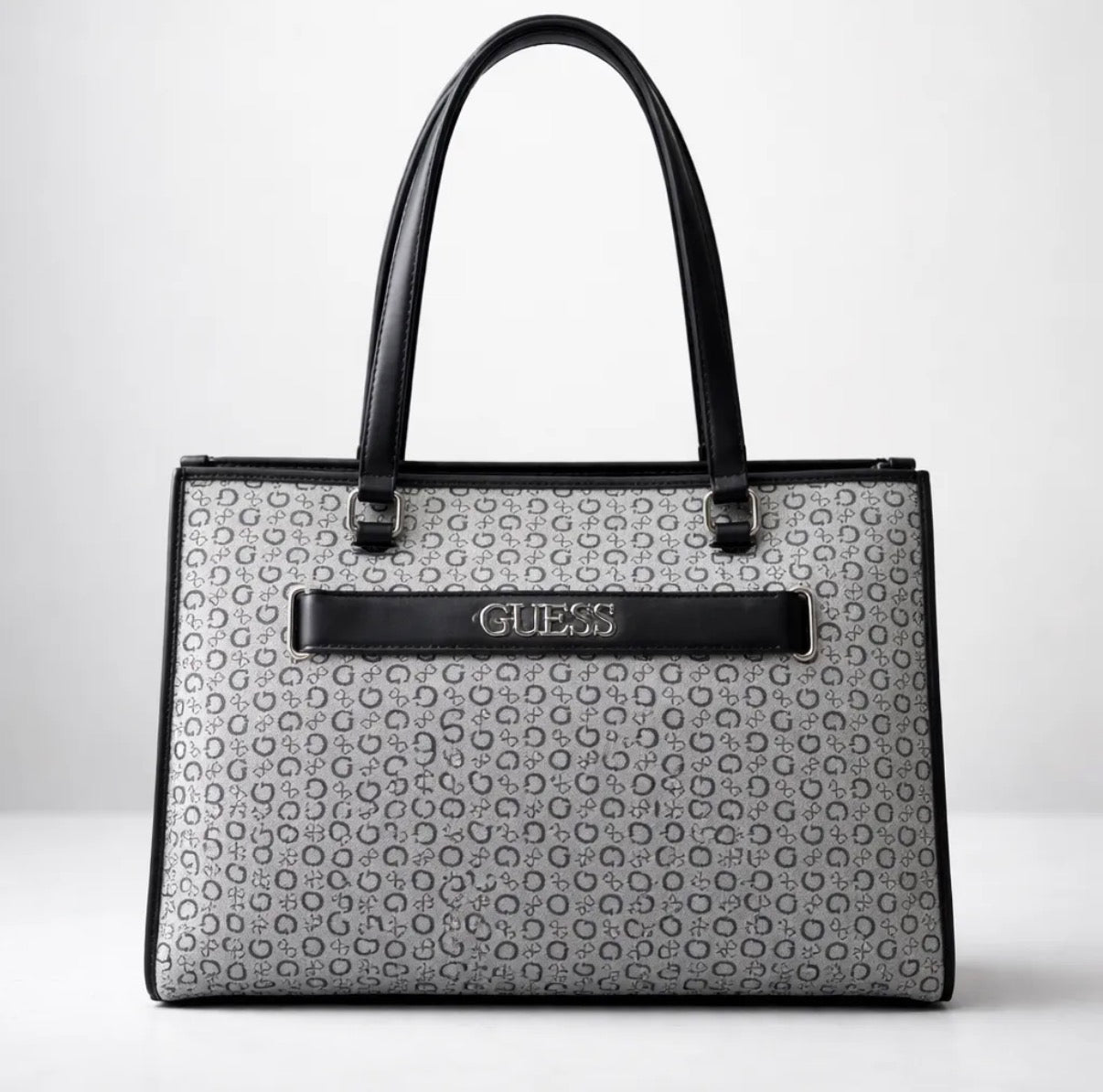 Guess negra Tote Bag