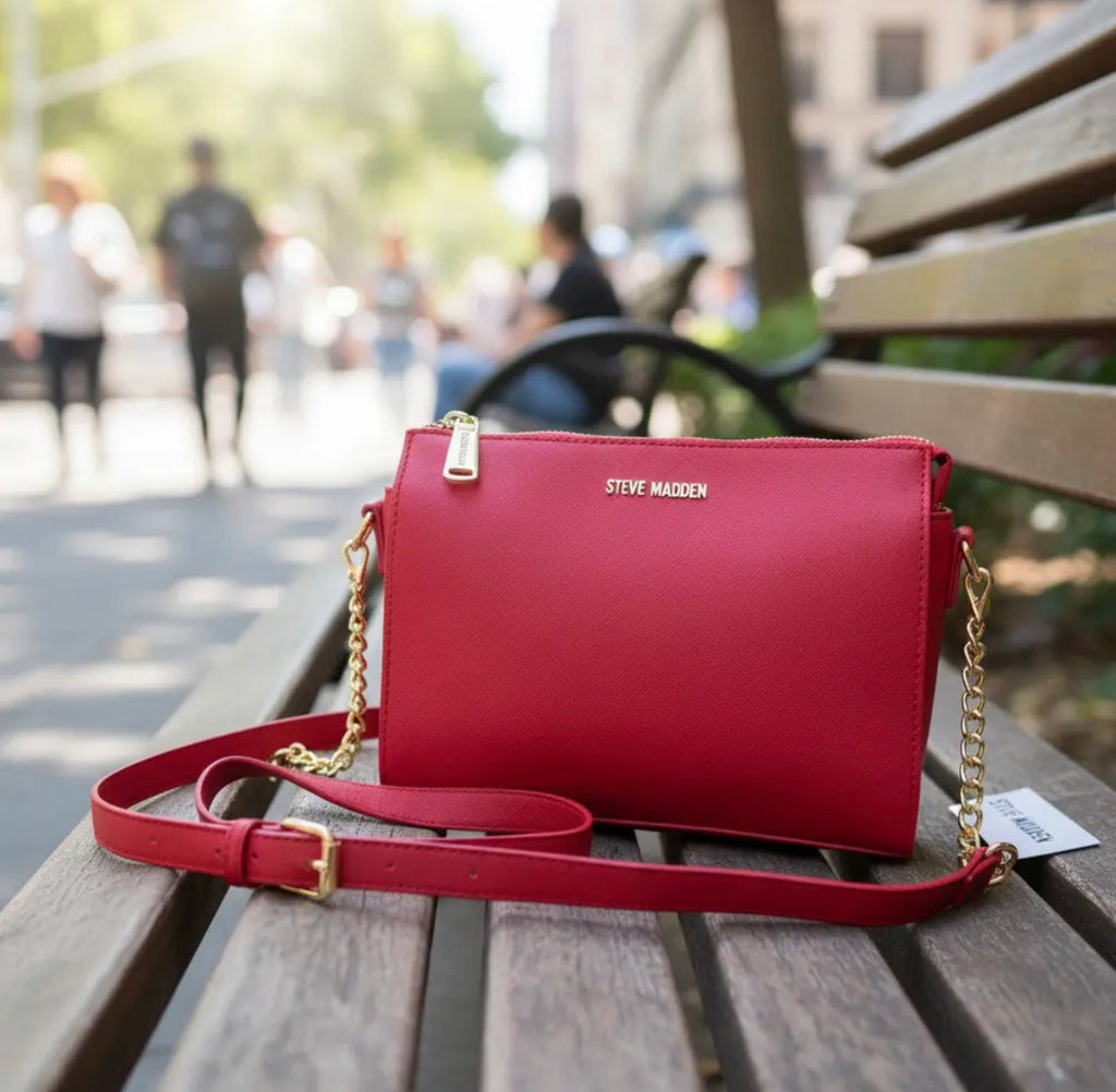 Steve Madden Crossbody Tono Rojo