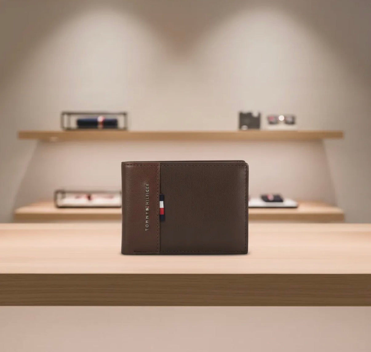 Tommy Hilfiger Billetera Café Para Hlmbre