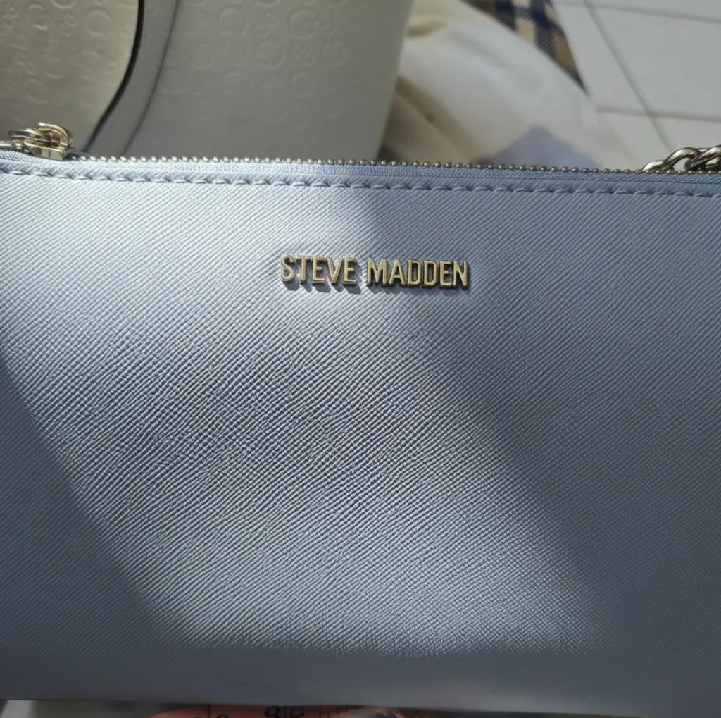 Steve Madden Crossbody Color Azul Cielo