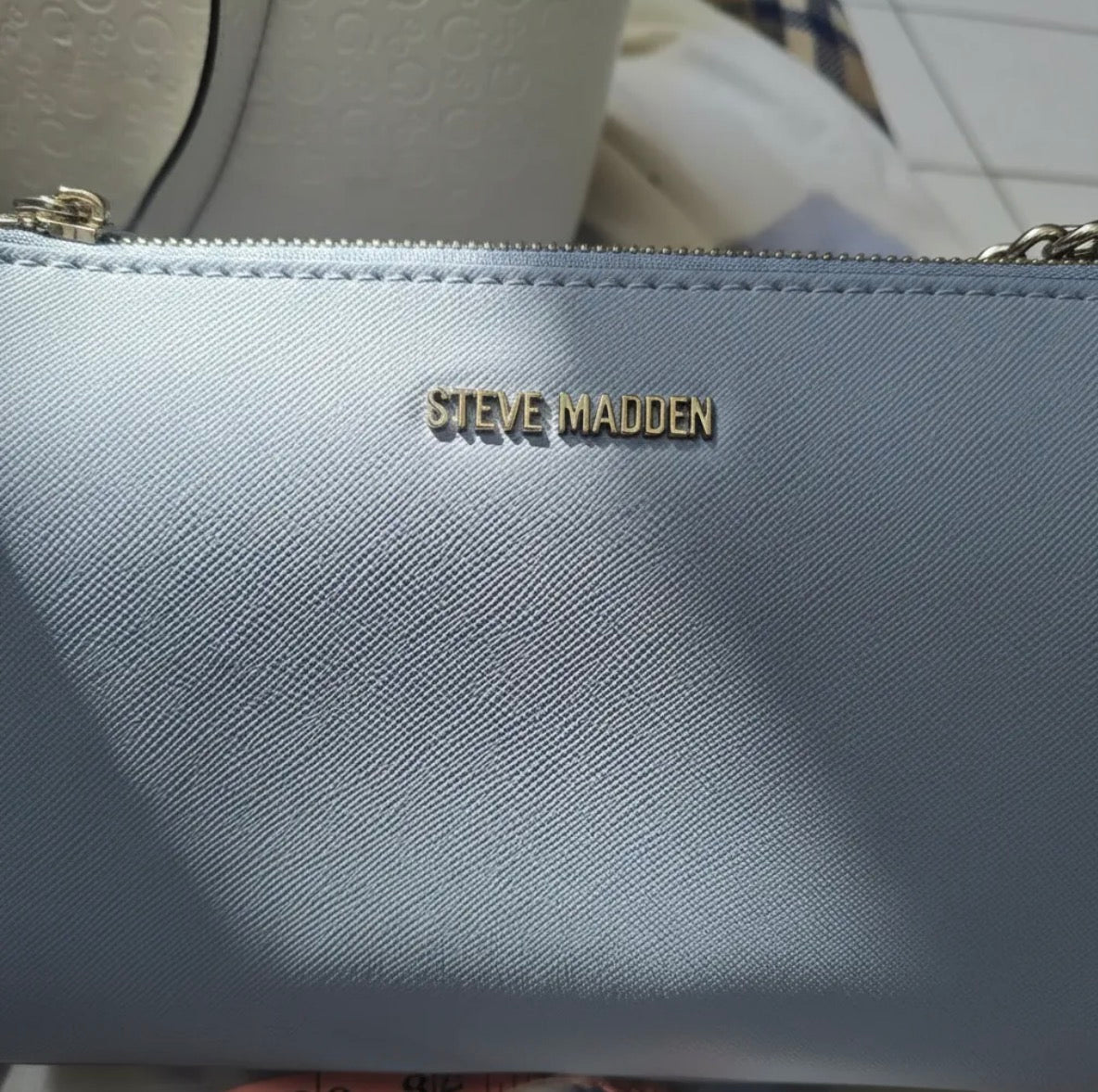 Steve Madden Crossbody Color Azul Cielo