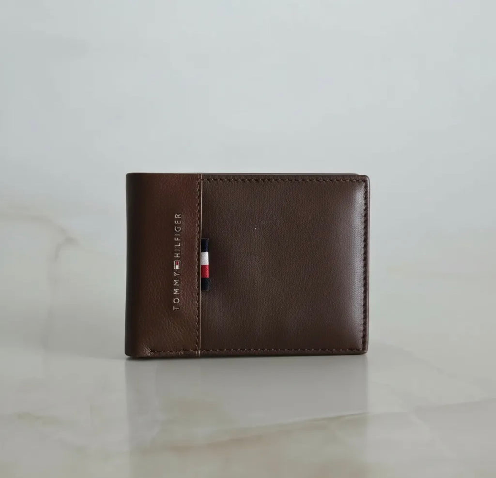 Tommy Hilfiger Billetera Café Para Hlmbre