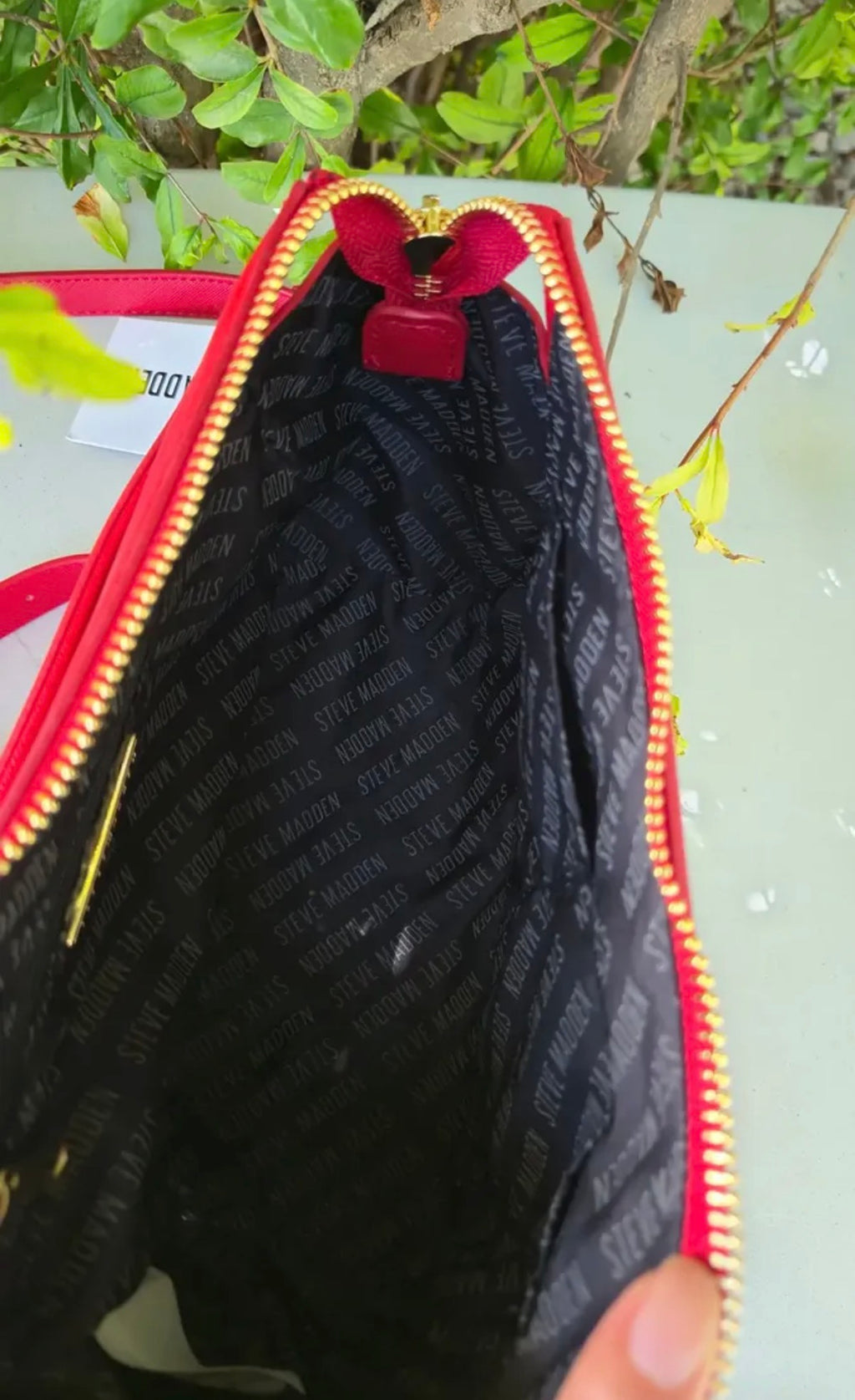 Steve Madden Crossbody Tono Rojo
