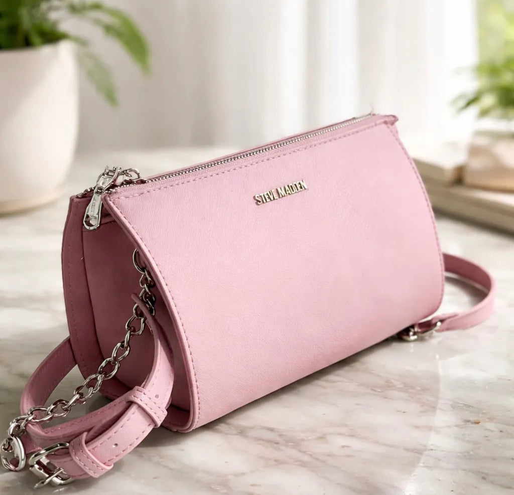 Steve Madden Crossbody color Rosa Claro