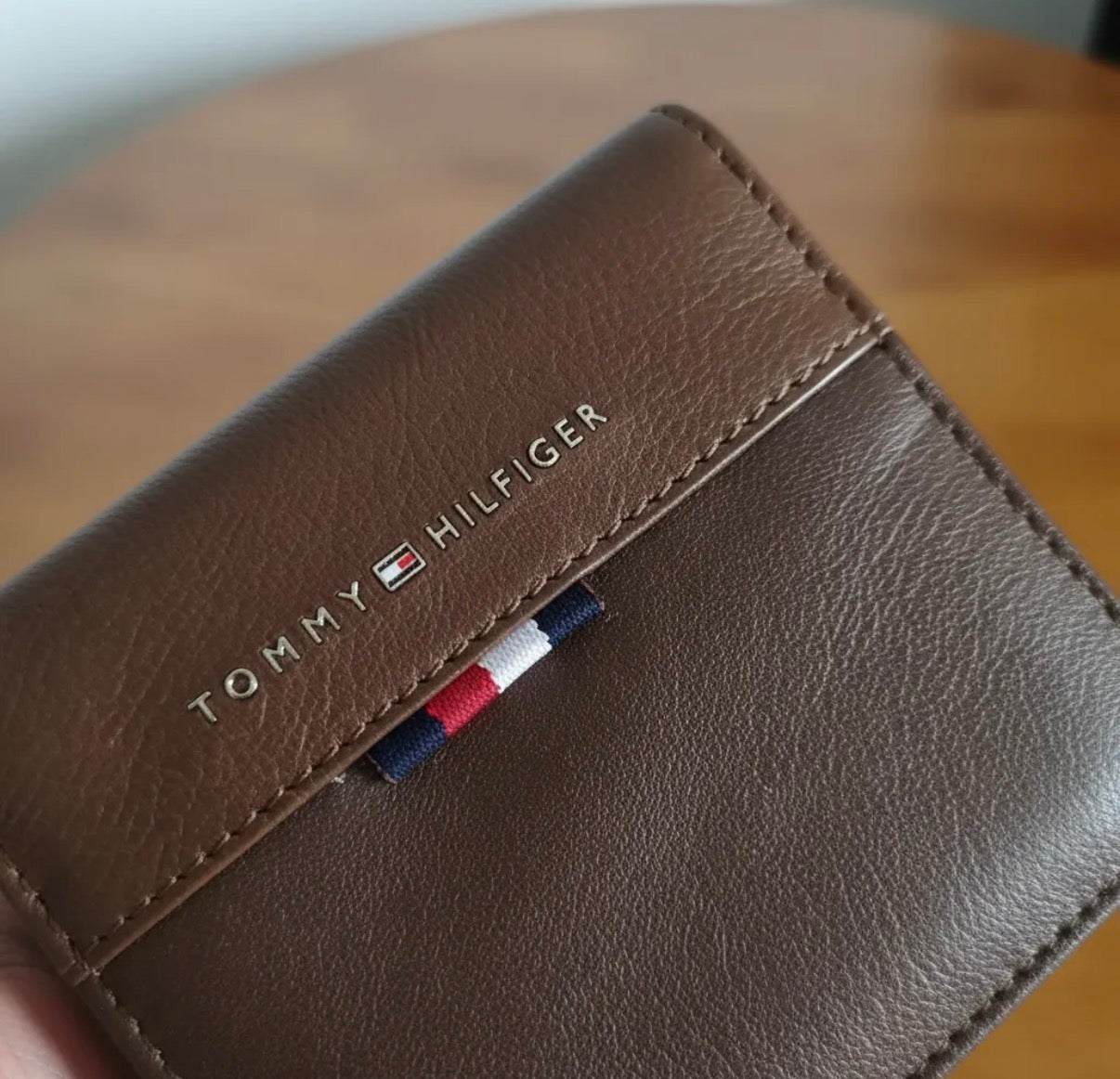 Tommy Hilfiger Billetera Café Para Hlmbre