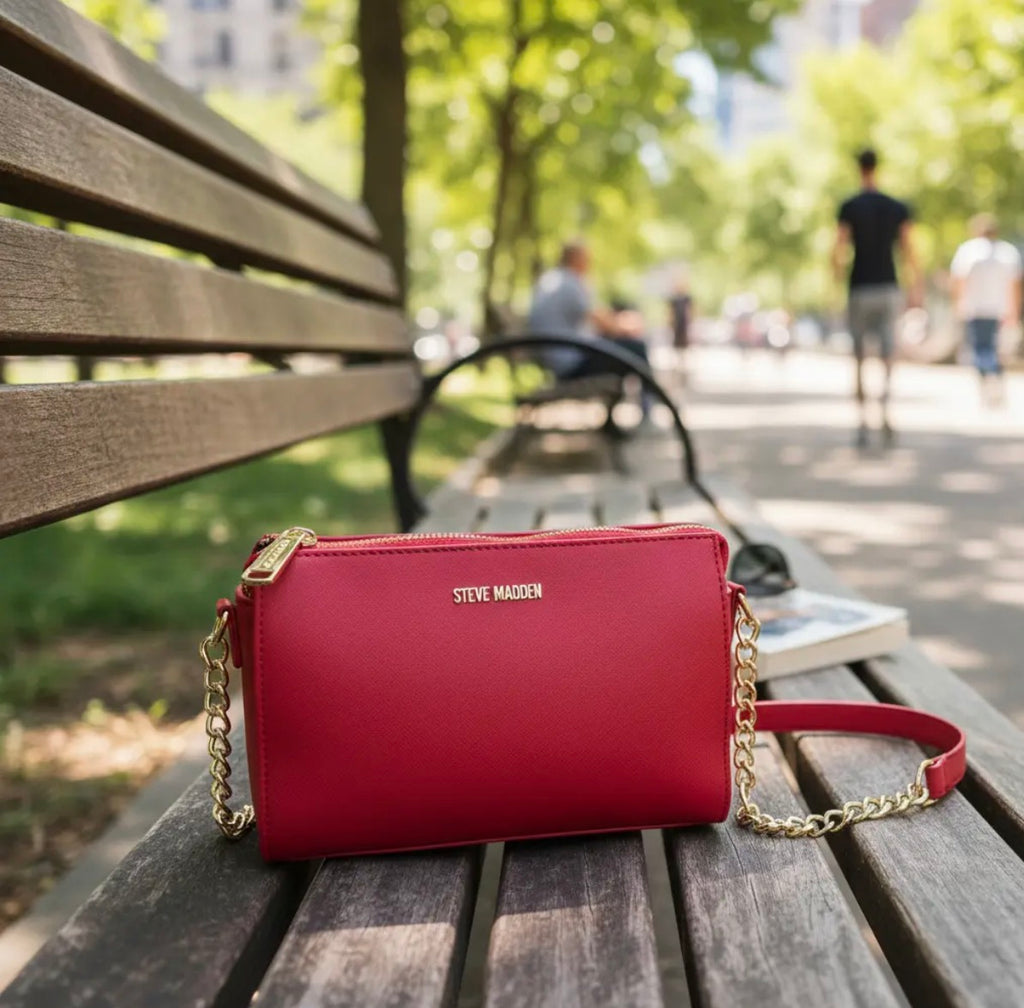 Steve Madden Crossbody Tono Rojo