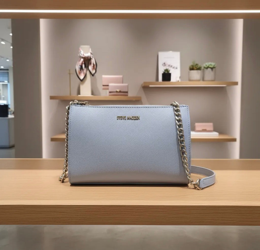 Steve Madden Crossbody Color Azul Cielo