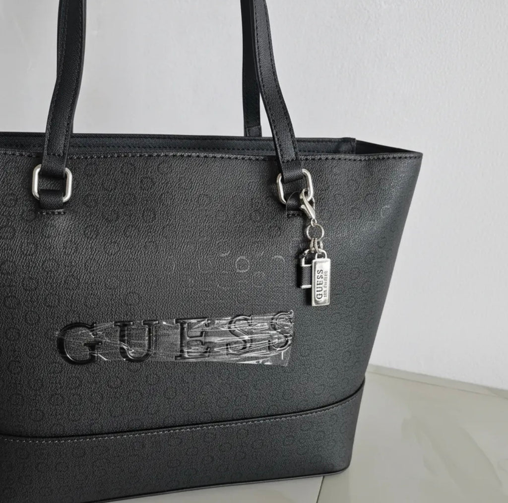 Guess Negra Tote Bag
