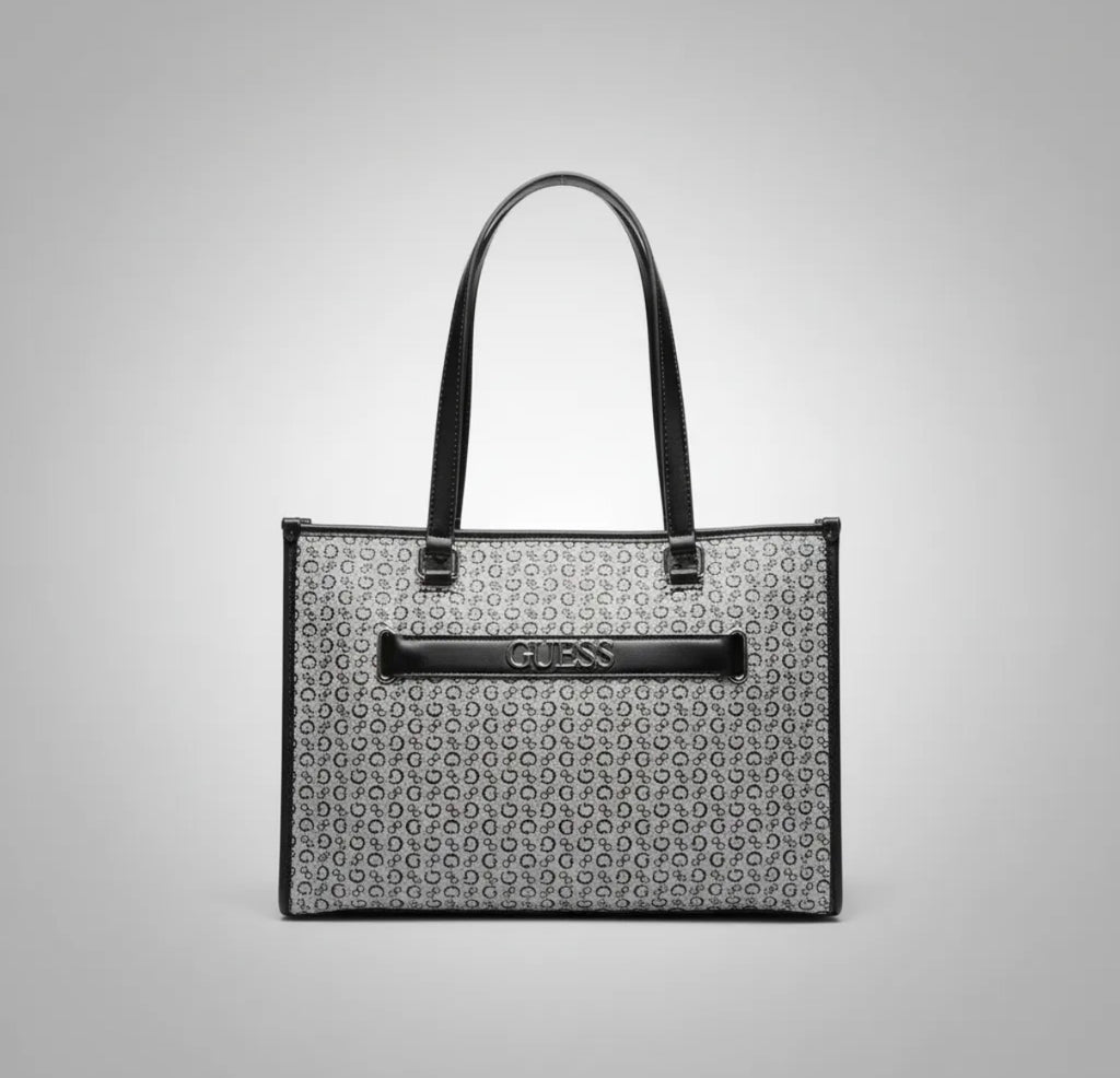 Guess negra Tote Bag