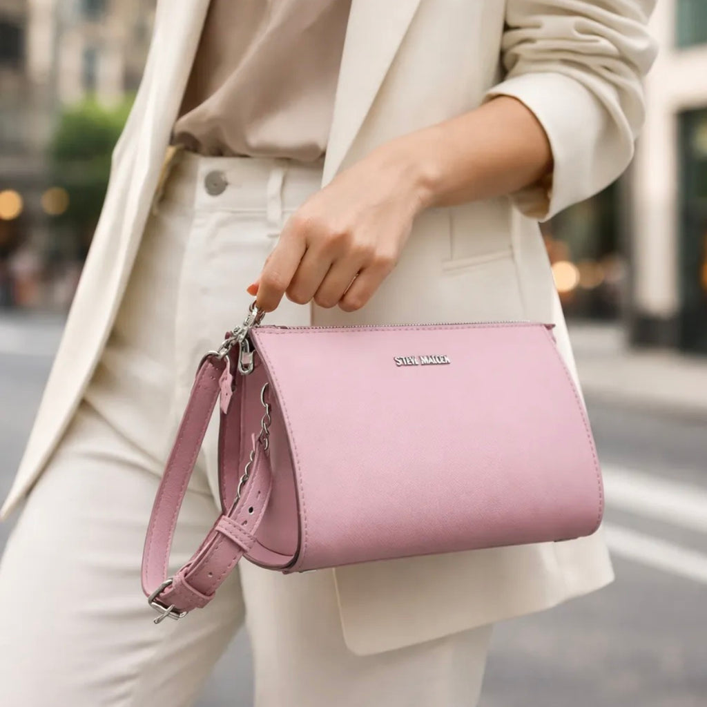 Steve Madden Crossbody color Rosa Claro