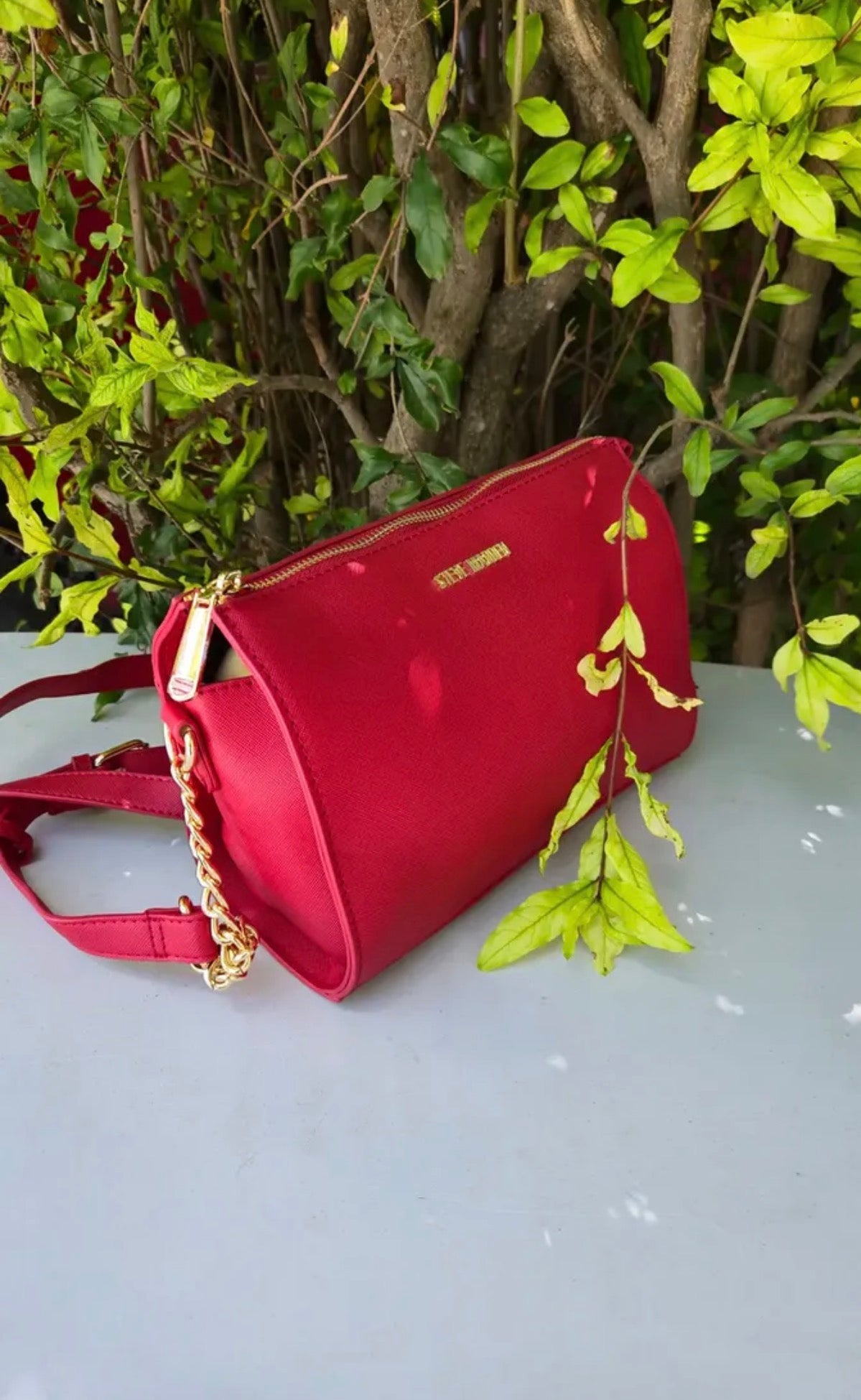 Steve Madden Crossbody Tono Rojo